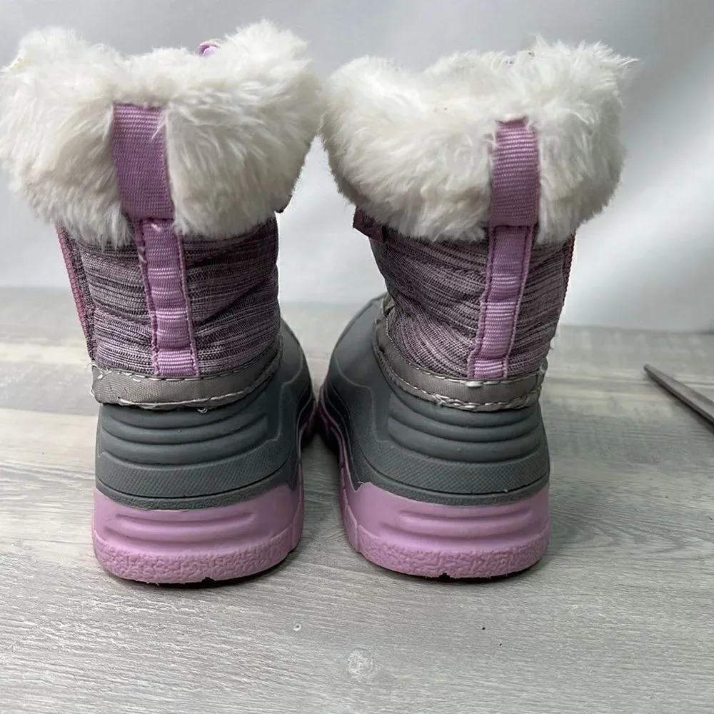 OshKosh B’Gosh purple snow boots size 7